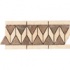 Tesoro Lucera Listello Noce Tile  and  Stone