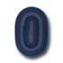 Colonial Mills, Inc. Deerfield 3 X 5 Oval Midnight Blue Area Rug