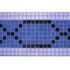 Daltile Glass Mosaic 6 Chain Tile & Stone
