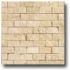 Daltile Sand Split Face Mosaic 1 X 2 Sand Splitface Tile & Stone