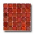 Sicis Murano Smalto Mosaic Coral 4 Tile  and  Stone