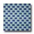 Mirage Tile Chessboard 1 X 1 Green Blue Tile & Stone