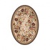 Milliken Barrington Court 5 X 8 Oval Cocoa Area Rugs