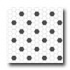 American Olean Satinglo Hexagon Mosaic Black/white 8401 Tile & S