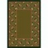 Milliken Bouquet Lace 8 Round Tobacco Area Rugs