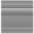 Roppe Visuelle Wall Base 4 1/2 Gray Rubber