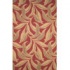 Trans-ocean Import Co. Ravella 8 Round Leaf Red Area Rugs