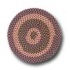 Colonial Mills, Inc. Brook Farm 8 X 8 Round Burgundy Area Rugs