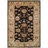 Harounian Rugs International Peshawar 8 X 10 Black/ivory Area Ru
