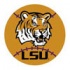 Logo Rugs Lsu University Lsu Baseball Rug 4 Ft Area Rugs