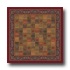 Milliken Pristina 8 Round Midnight Red Area Rugs