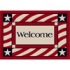 Milliken Patriotic Welcome 3 X 4 Patriotic Welcome Area Rugs