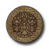 Kaleen Mystical Garden 6 Round Blossom Chocolate Area Rugs