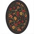 Milliken Vachell 5 X 8 Oval Ebony Area Rugs