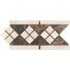 Tesoro Lisa Listello Noce/beige Tile & Stone