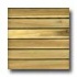 Vifah 6 Slat Snap Deck Tiles Acacia Hardwood Floor
