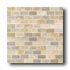 American Olean Tumbled Slate Brick Mosaic China Gold Tile & Ston