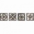Daltile Fashion Accents Classics Wrought Iron Insert Dots 2 X 2
