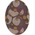 Milliken Remous 4 X 5 Oval Brown Area Rugs