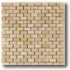 Daltile Champagne Gold Brick Joint Mosaic 1/2 X 1 Champagne Gold