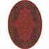Milliken Baskerville 8 X 11 Oval Titian Area Rugs