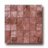 Geo Ceramiche Camelot Mosaic 2 X 2 Burgundi Tile  and