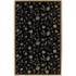 Kaleen Kashmir 8 Round Surat Black Area Rugs