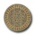 Kaleen Mystical Garden 6 Round Garden Moss Area Rugs