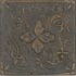 Tesoro Quadrifoglio Tozzetto Iron Gold 4 X 4 Tile & Stone