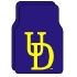 Strike Off Company, Inc Delaware University Delaware Car Mat Are