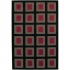 Mohawk Metropolis 5 X 8 Visions (grey Red) Area Rugs