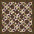 Milliken Log Cabin 7480/293 4 X 5 Oval Nutshell Area Rugs