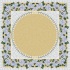 Milliken Lacecap Hydrangea 7479/295 8 X 11 Oval Silver Area Rugs