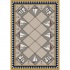 Milliken Nantucket Regatta 7483/294 5 X 8 Oval Gold Area Rugs