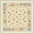 Milliken Claires Garden 7474/293 4 X 5 Oval Almond Area Rugs