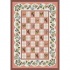 Milliken Berry Scallop 7472/297 8 X 8 Square Desert Rose Area Ru