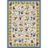 Milliken Claires Orchard 7475/217 2 X 8 Runner Fresh Blue Area R