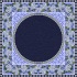 Milliken Lacecap Hydrangea 7479/296 8 Round Dark Gray Area Rugs