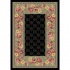 Milliken Antique Rose 7471/298 8 Octagon Ebony Area Rugs
