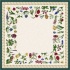 Milliken Antique Botanical 7470/295 8 X 11 Oval Tealed Gray Area