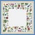 Milliken Antique Botanical 7470/295 8 X 11 Oval Fresh Blue Area