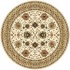 Home Dynamix Cross Woven Legends 5 X 5 Round Ivory Round 6517 Ar