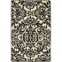 Harounian Rugs International Damask 8 X 10 Ivory/black Area Rugs