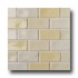 Horus Art Ceramiche Cristalli Melange 2 1/2 X 5 Sabbia Tile & St
