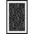Kane Carpet After Hours 2 X 8 Scroll White On Blac