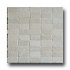 Casa Dolce Casa Flagstone Mosaic 1 X 2 White Tile & Stone