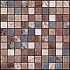 Megatrade Corp. Affreschi Series Porcelain Multicolor Mosaico Mu