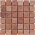 Megatrade Corp. Maya Mosaico 13 X 13 Touloum Granato Clay Tile &