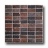 Casa Dolce Casa Flagstone Mosaic 1 X 2 Black Tile & Stone