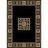 Central Oriental Chateau 2 X 8 Chateuax Black Area Rugs